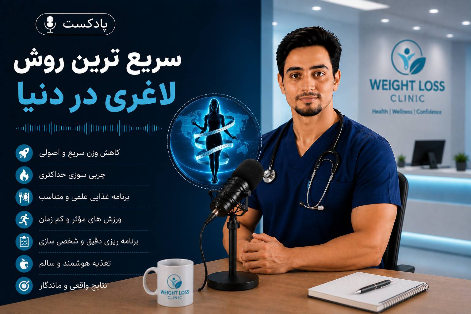 سریع ترین روش لاغری در دنیا