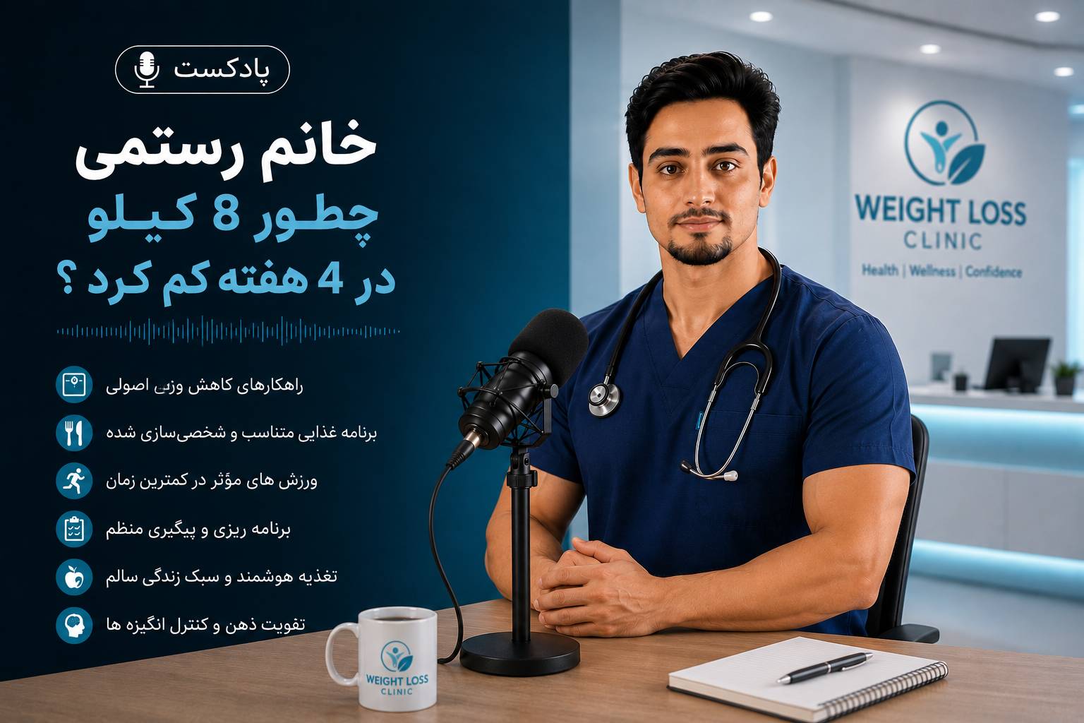 ⚖️ داستان موفقیت خانم رستمی؛ لاغری بدون جراحی!