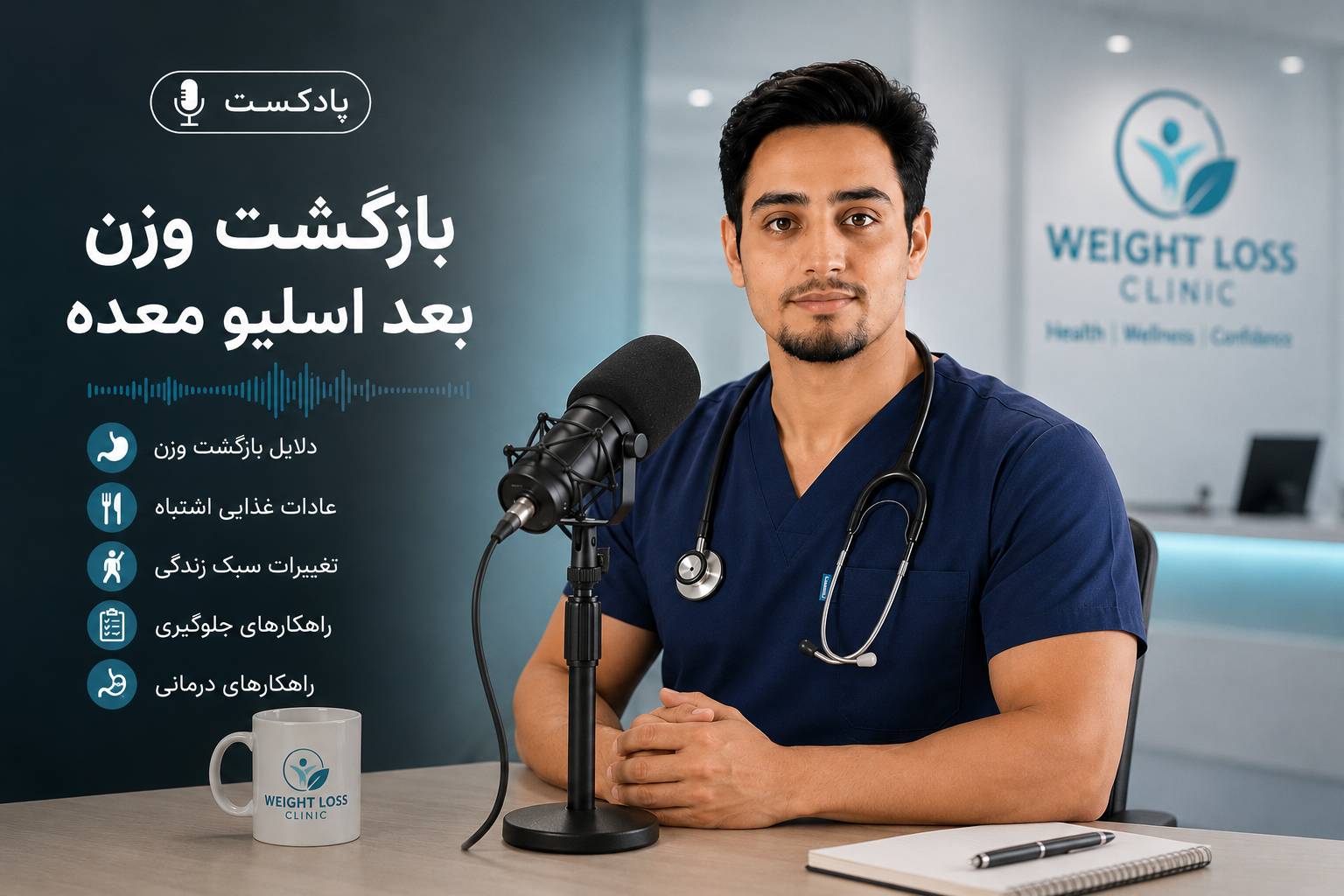 بازگشت وزن بعد از اسلیو