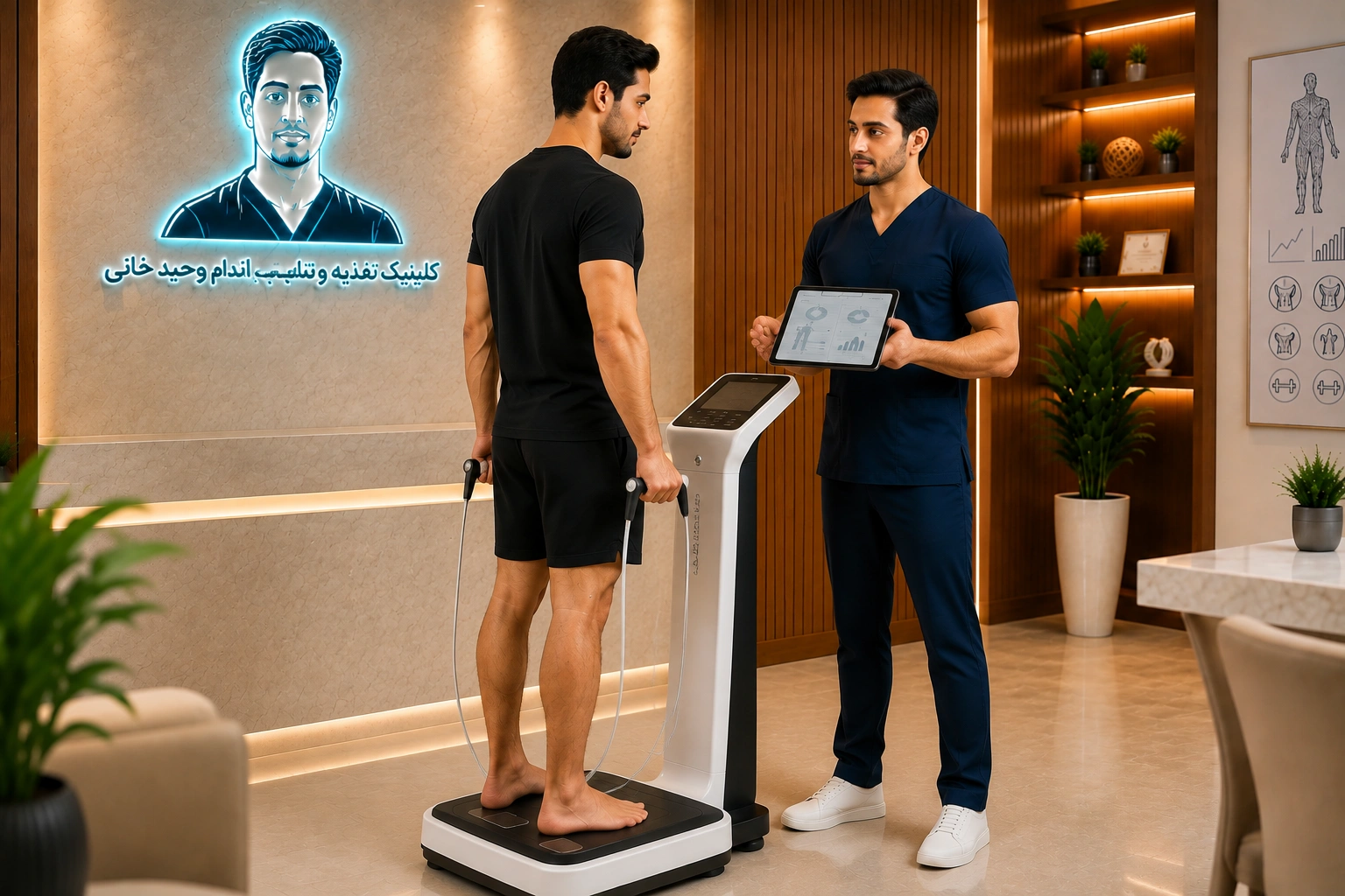 دستگاه آنالیز بدن در حکیمیه | بررسی چربی، عضله و تناسب اندام