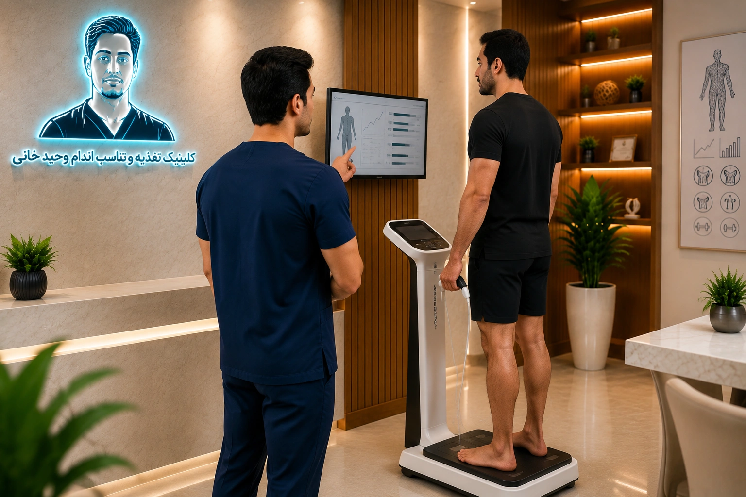 دستگاه آنالیز بدن در حکیمیه | بررسی چربی، عضله و تناسب اندام
