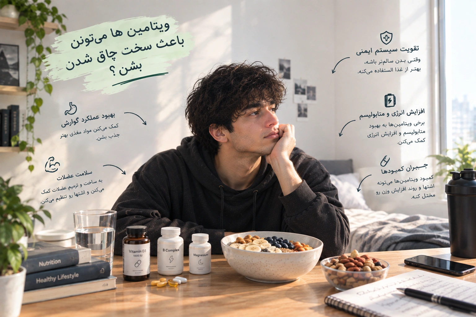 آیا کمبود ویتامین باعث چاقی می شود؟ تأثیر کمبود ویتامین بر وزن