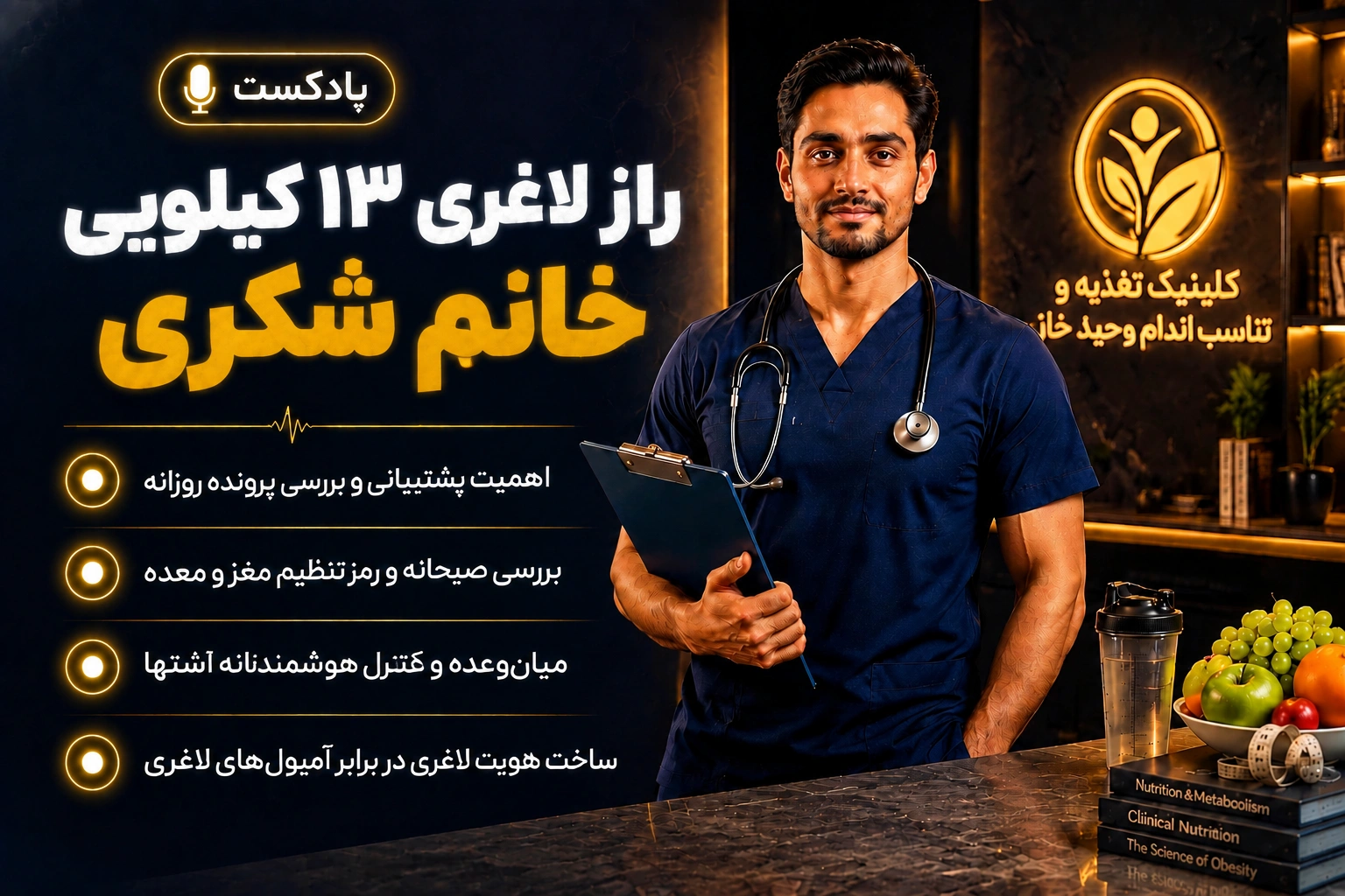 راز لاغری خانم شکری