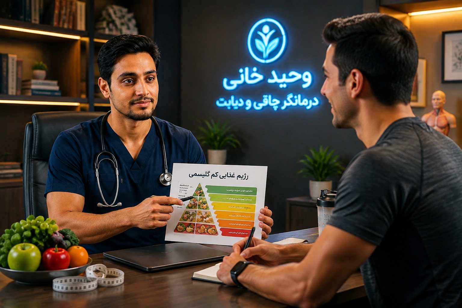 درمان دیابت در شهر قدس با بررسی تشخیص، تغذیه، دارو، ورزش و کنترل قند خون. با روشهای مدیریت دیابت و انتخاب پزشک مناسب آشنا شوید.