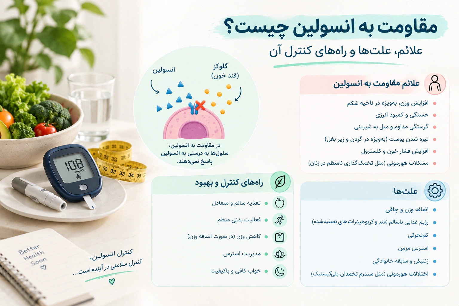 انسولین چیست و چه نقشی در بدن دارد؟ بررسی عملکرد انسولین