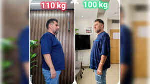 تحلیل کاهش وزن اقای شاهسوند