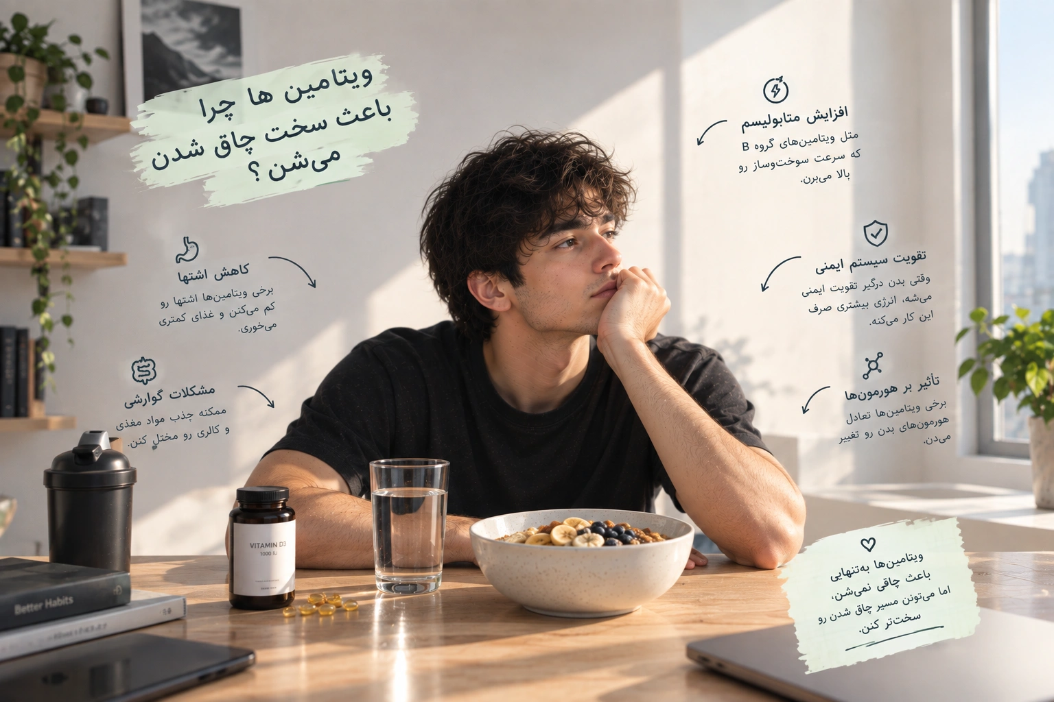 آیا کمبود ویتامین باعث چاقی می شود؟ تأثیر کمبود ویتامین بر وزن