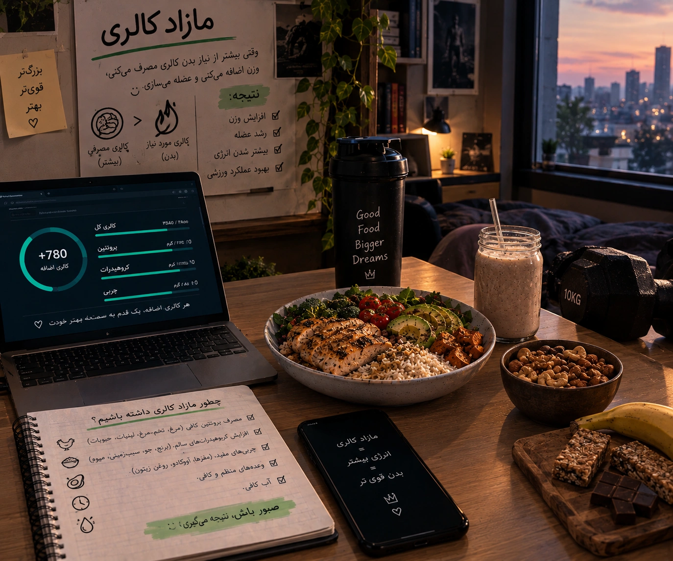 مازاد کالری چیست؟ | چگونه با افزایش کالری وزن اضافه کنیم؟